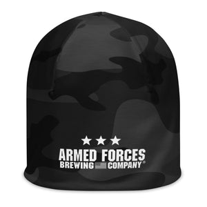 Black Camo Beanie