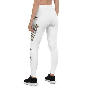 White & Camo Leggings