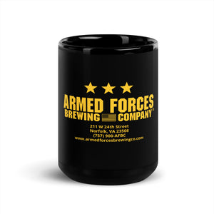 AFBC Black Glossy Mug