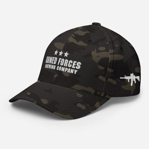 AFBC Black Camo Structured Twill Cap