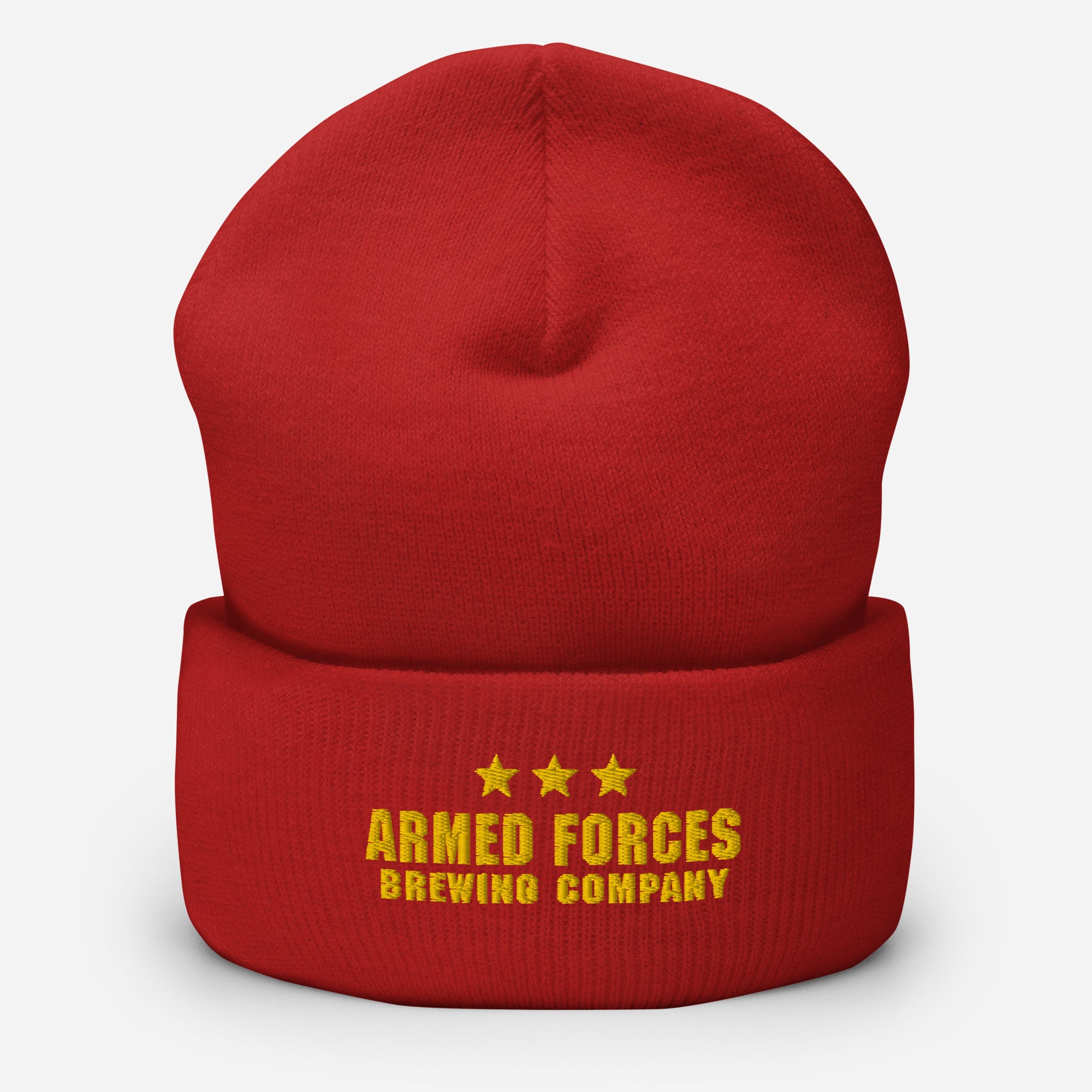 Red & Gold Beanie