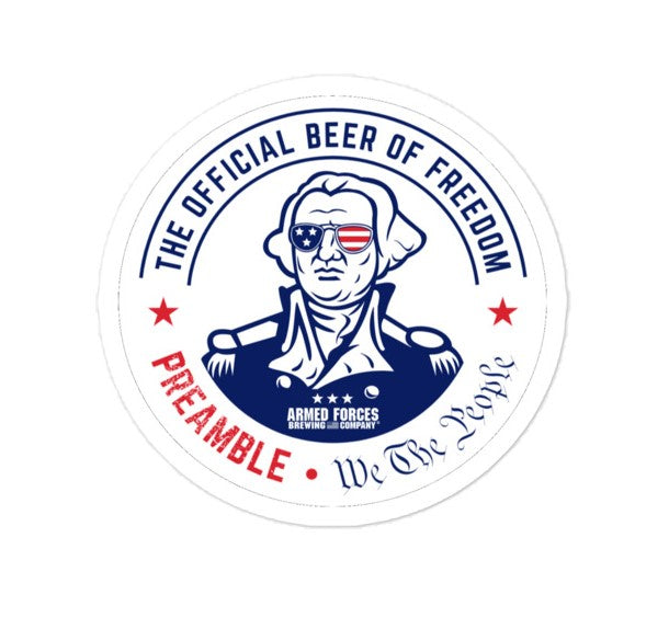 PREAMBLE - We The People Sticker