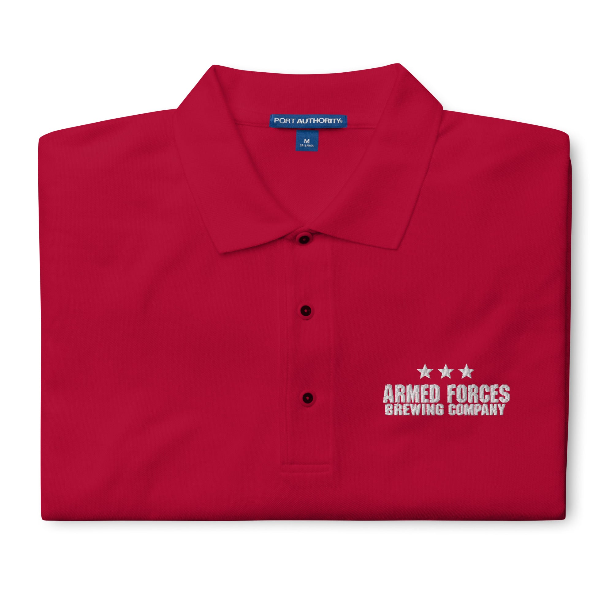 AFBC Red Polo Shirt