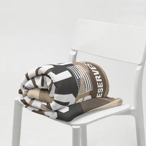 50x60 Desert Camo Throw Blanket