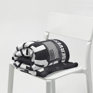 50x60 Black Camo Throw Blanket