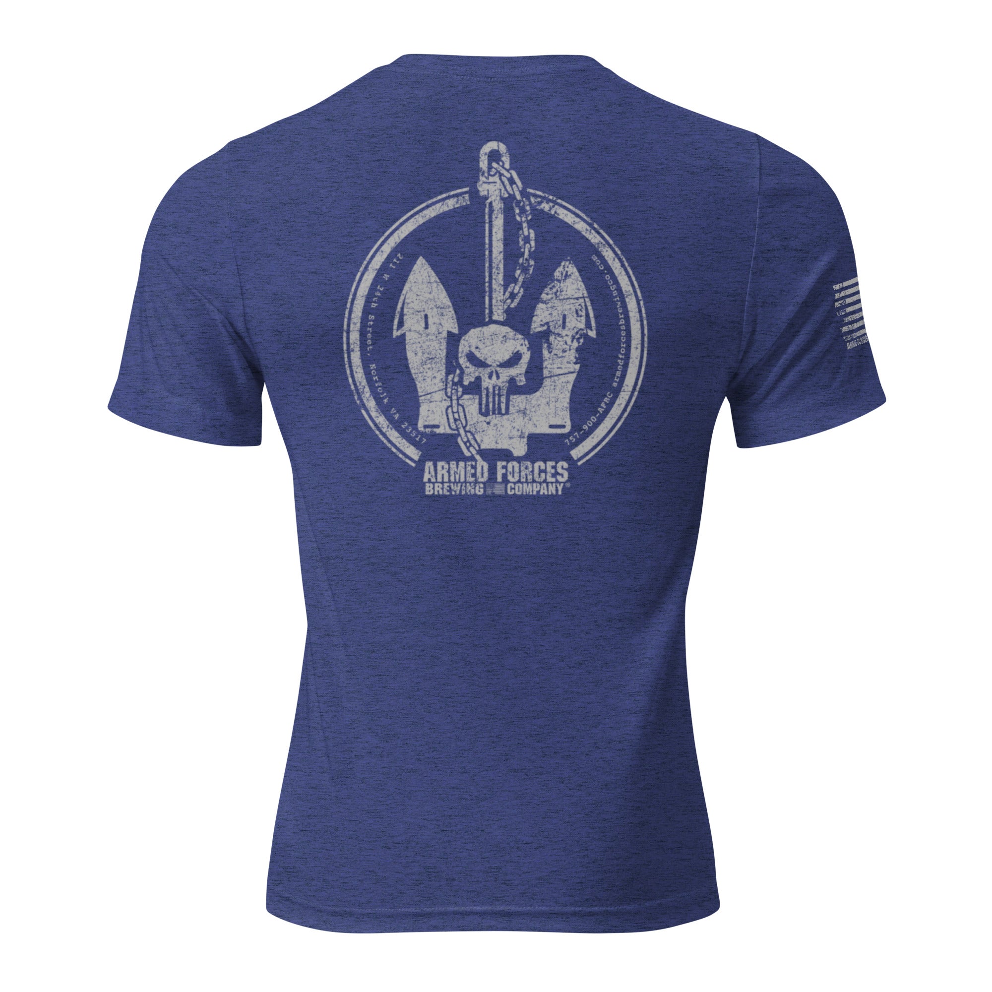 Navy Skull & Anchor T-Shirt