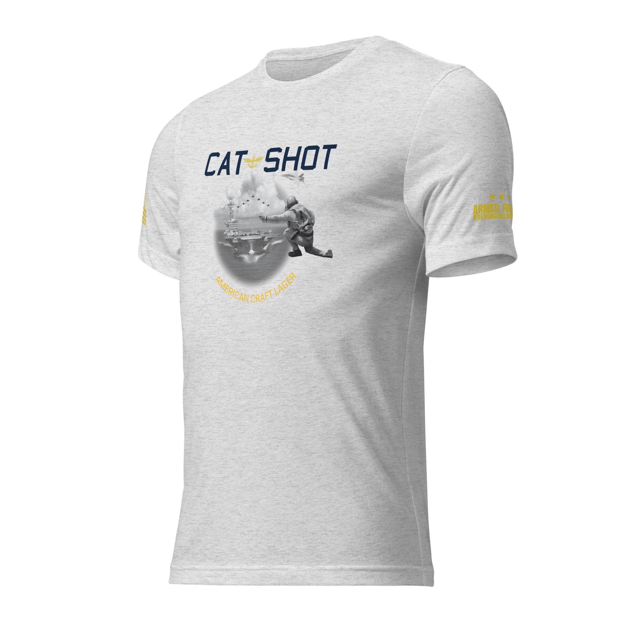 Cat Shot American Craft Lager T-Shirt