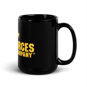 AFBC Black Glossy Mug