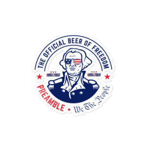 Preamble Bubble-Free Sticker