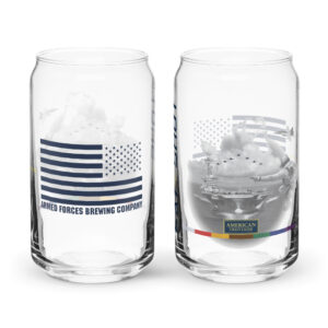 CAT SHOT American Craft Lager  Can-Shaped Glass