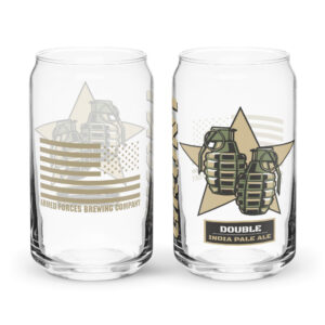 GRUNT Double IPA Can-Shaped Glass