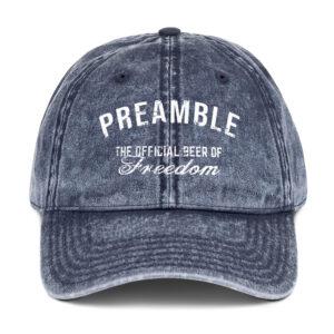 PREAMBLE Vintage Cotton Twill Cap